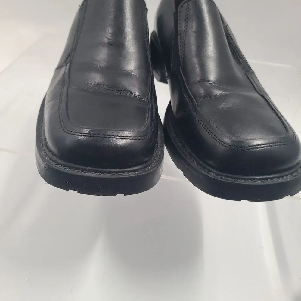Nunn Bush Nxxt Men’s Black Leather Slip On Loafer size 9 Style 114462
